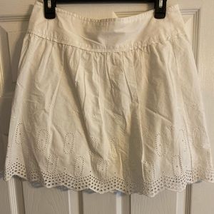White LOFT Skirt